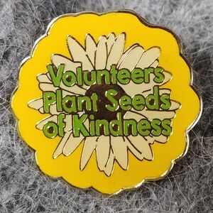 Sweet Volunteer  Kindness Lapel Pin